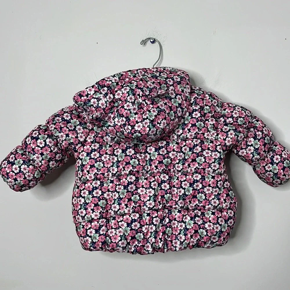 Carters Floral Infant Snow Coat